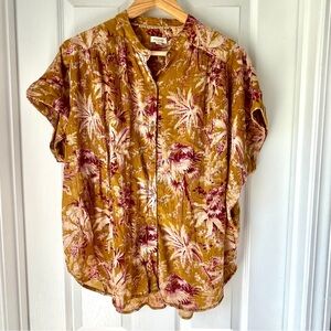 Anthropologie Pilcro Batwing Blouse sm/med